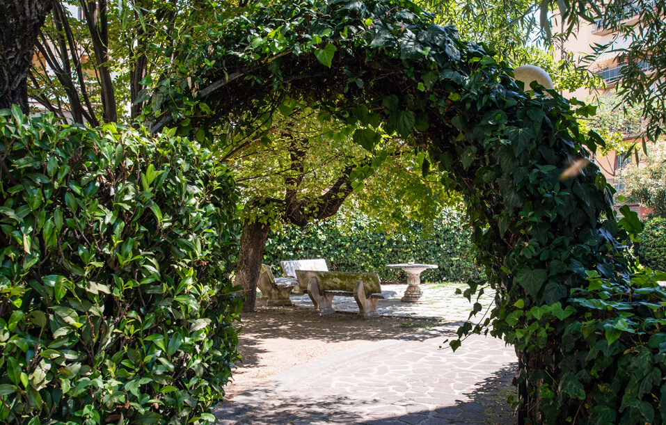 giardino RSA Casa di Riposo Firenze Le Magnolie