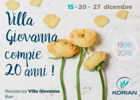 Buon Compleanno Villa Giovanna!