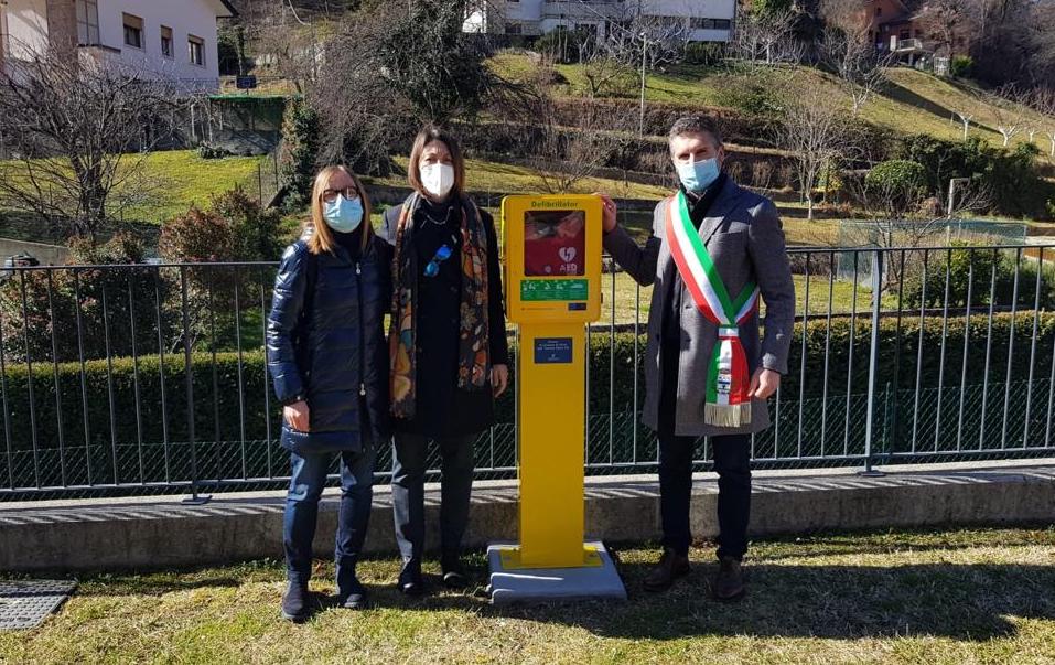 Il cuore di Korian: a Tarzo un defibrillatore donato dall’Istituto Padre Pio