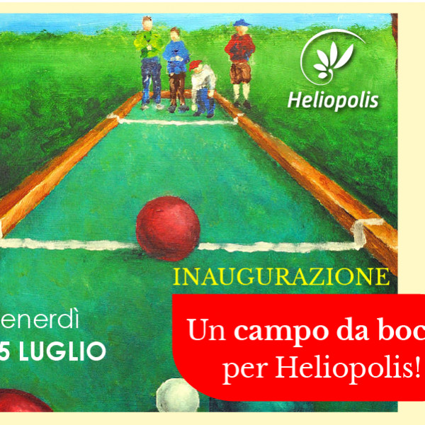 Heliopolis | Un campo da bocce!