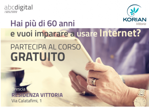 Hai più di 60 anni e vuoi imparare ad usare Internet?