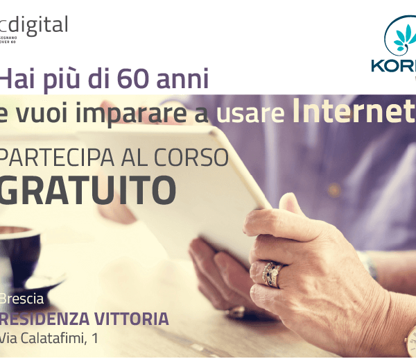 Hai più di 60 anni e vuoi imparare ad usare Internet?
