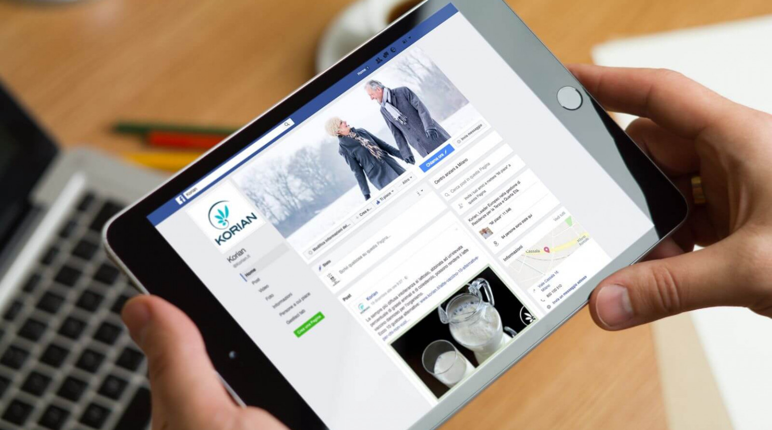 La nuova Pagina italiana di Korian su Facebook