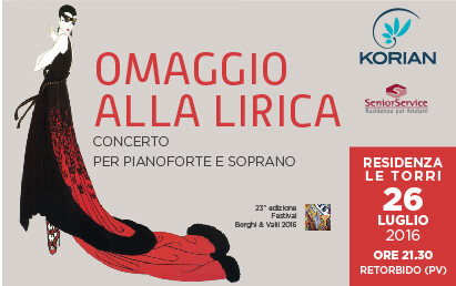 OMAGGIO ALLA LIRICA CONCERTO PER PIANOFORTE E SOPRANO