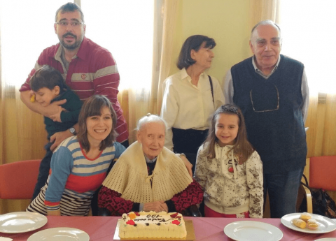 Un compleanno importante alla RSA Santa Marta