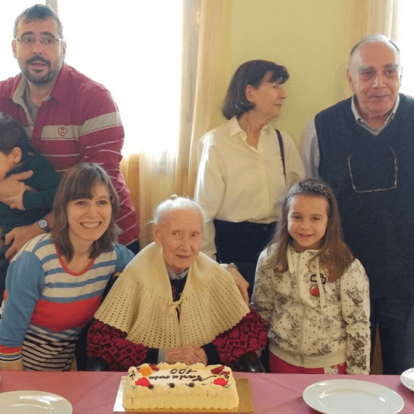 Un compleanno importante alla RSA Santa Marta