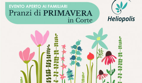Heliopolis | Pranzi di primavera in corte