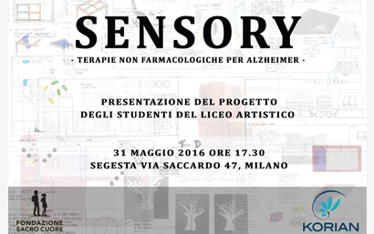 SENSORY. Terapie Non Farmacologiche per Alzheimer