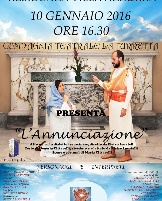 Un sorriso per gli ospiti della residenza Villa Azzurra a Terracina