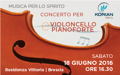 Musica per lo spirito. Concerto per violoncello e pianoforte