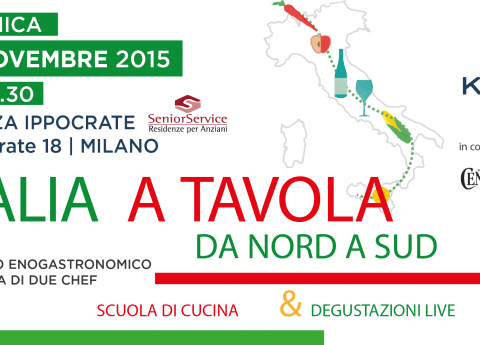L'Italia a tavola da Nord a Sud presso la Residenza Ippocrate
