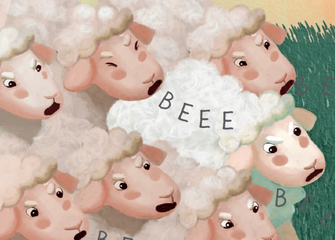 Nonno, mi racconti una fiaba? Ecco: La pecora saggia