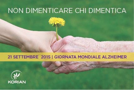 Giornata Mondiale dell'Alzheimer