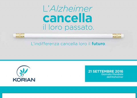 Giornata mondiale Alzheimer: riscrivere il passato