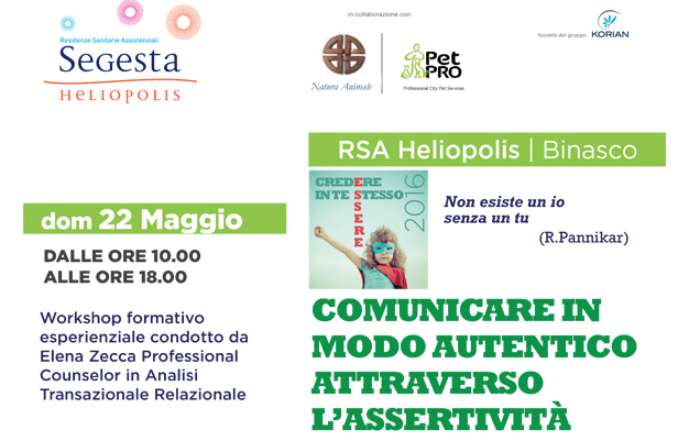 heliopolis credere in te stesso 3 22 maggio
