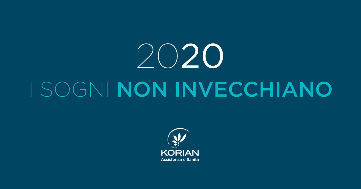 “I sogni non invecchiano”: il nuovo calendario Korian per il 2020