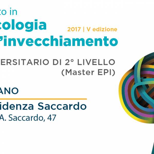 Master in “Esperto in psicologia dell’invecchiamento”: V edizione