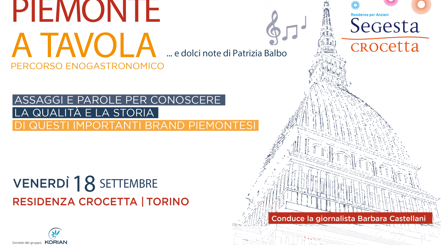 Piemonte a Tavola: un evento di successo nella Residenza Crocetta