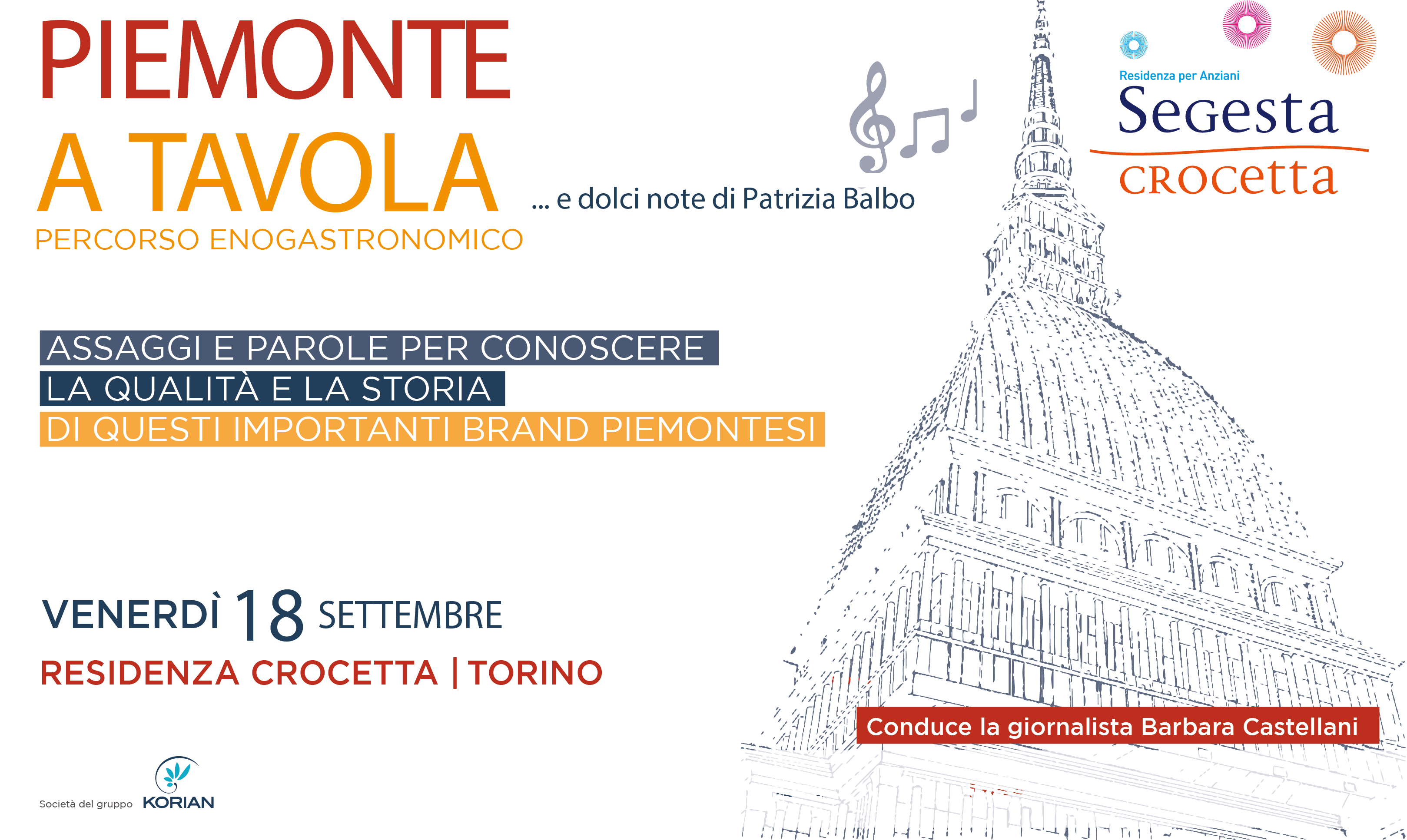 RSA Torino Crocetta enogastronomico