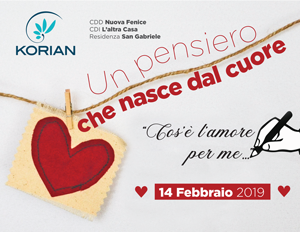 Un pensiero che nasce dal cuore: il San Valentino di Korian