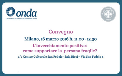 L’invecchiamento positivo: come supportare la persona fragile?