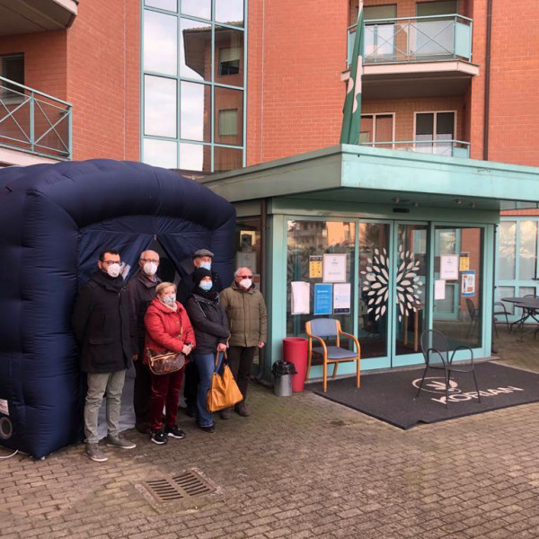 Una nuova Stanza degli abbracci a Villa Antea