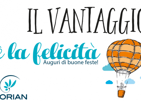Il vantaggio è la felicità – Auguri di buone feste!