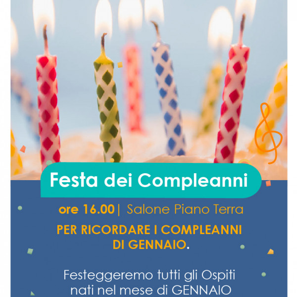 Fossati <br> Festa dei compleanni di Gennaio