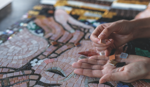 Prealpina<br>Laboratorio di mosaico